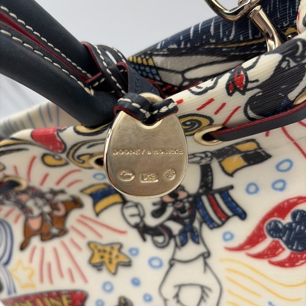 Dooney & Bourke Disney Cruise Line Medium sized - Sketch Tassel Tote - Picture 8 of 16